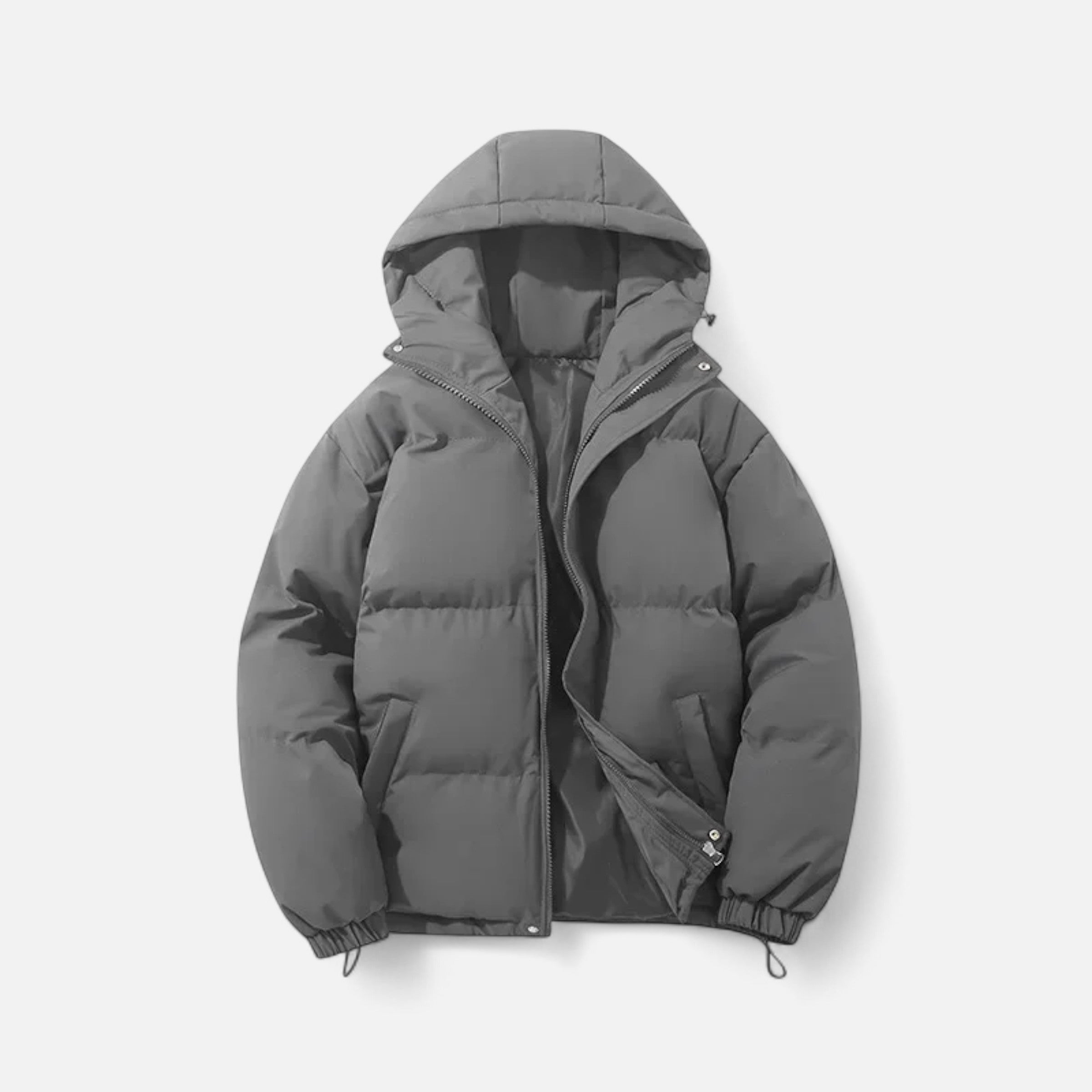 Volarno | Unisex Hooded Cotton Puffer Jacket