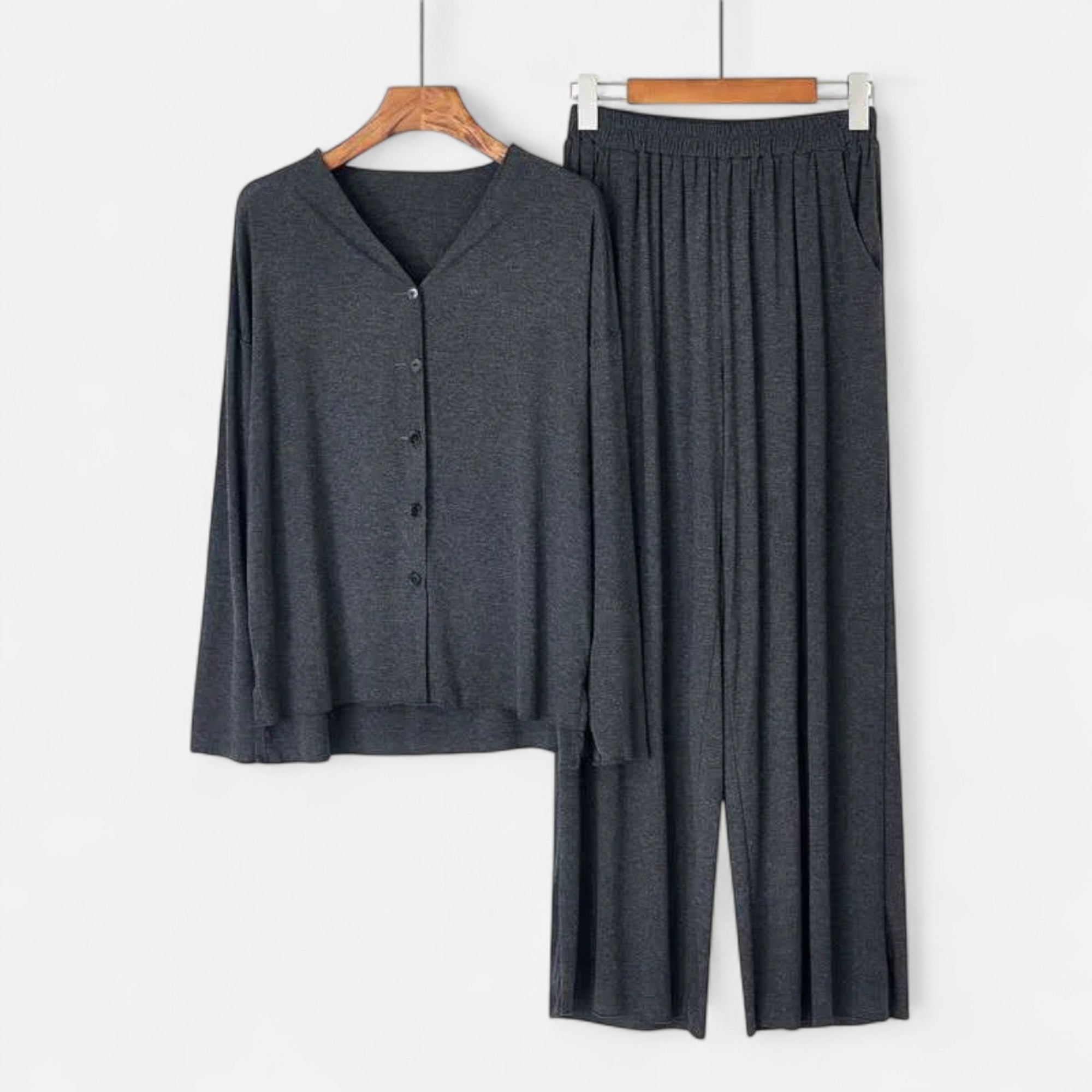 Volarno | Women’s Two-Piece Cashmere-Touch Loungewear Set