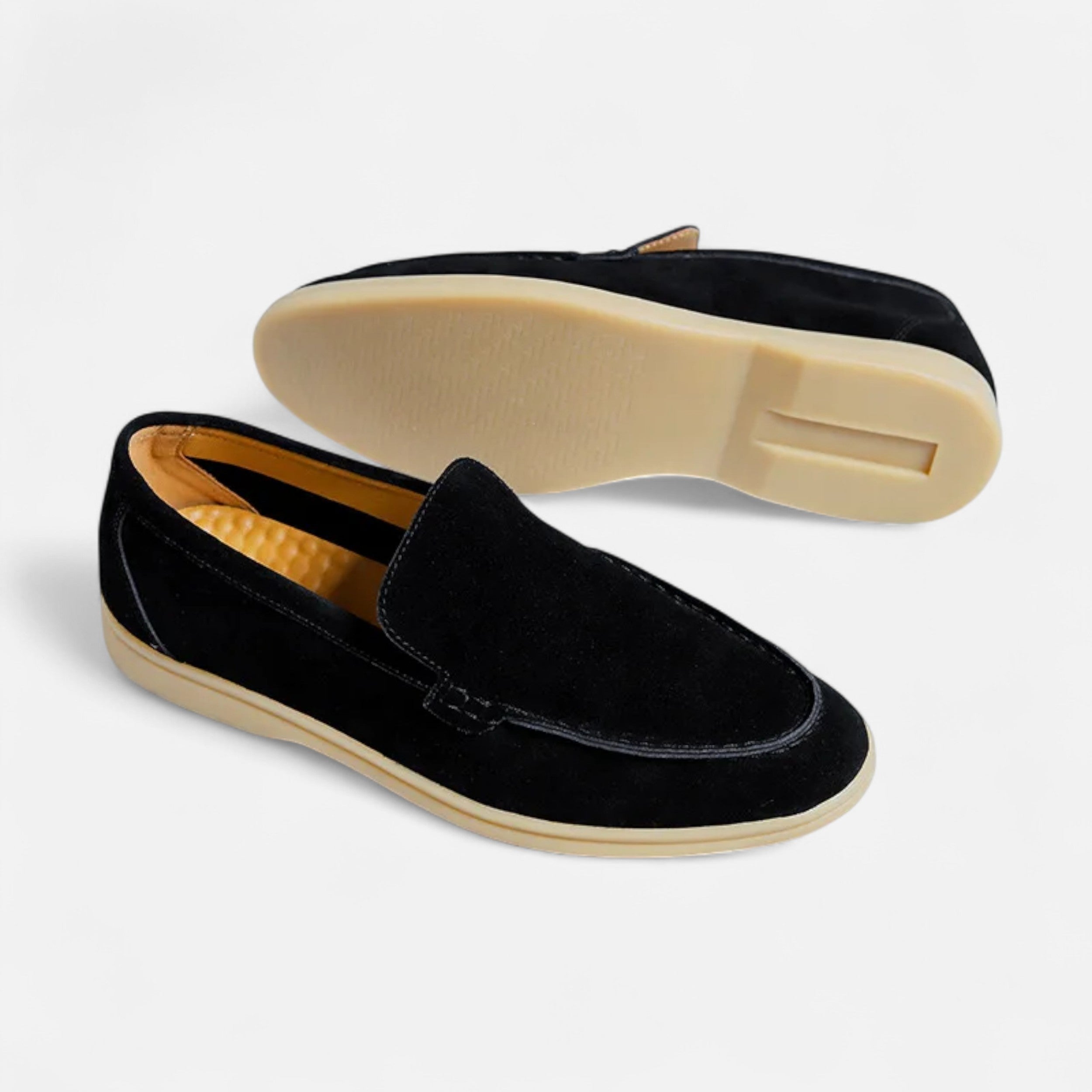 Volarno | Men’s Suede Loafers | Classic Slip-On Elegance