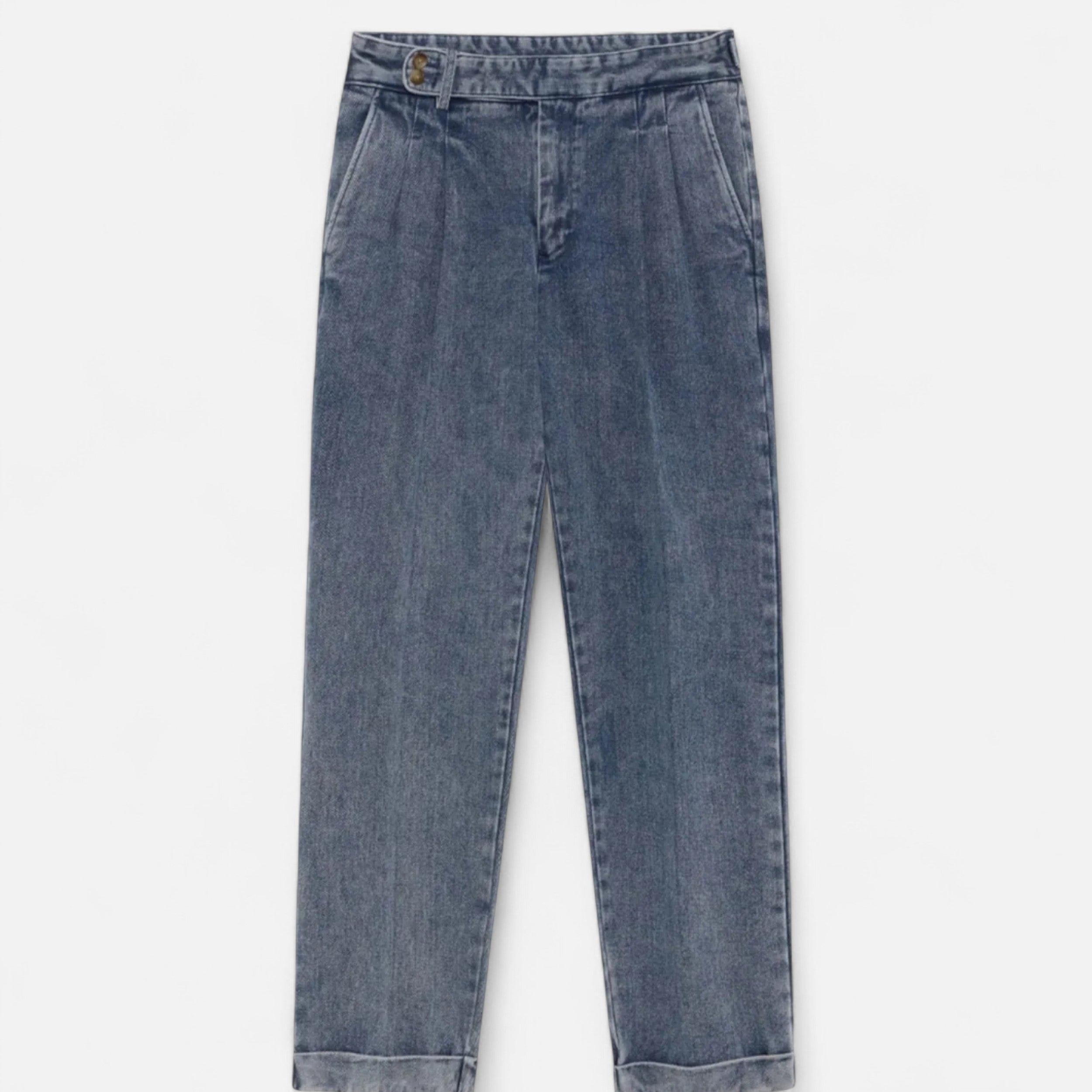 Volarno | Men’s Vintage Jeans | Classic Straight Fit