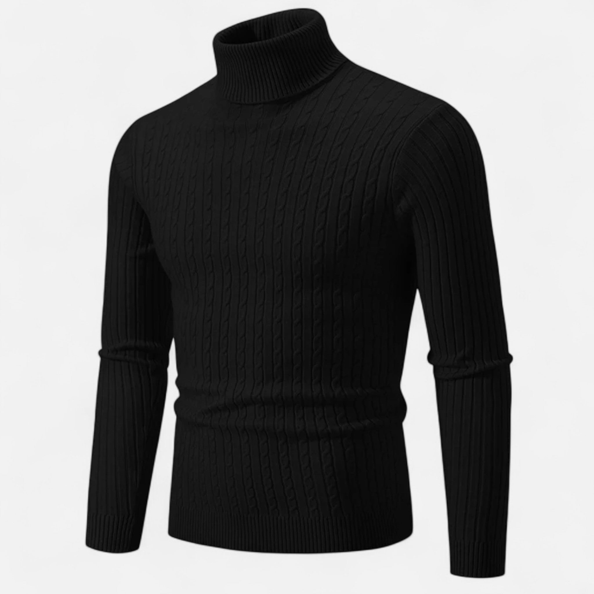 Volarno | Men’s Wool High-Neck Sweater