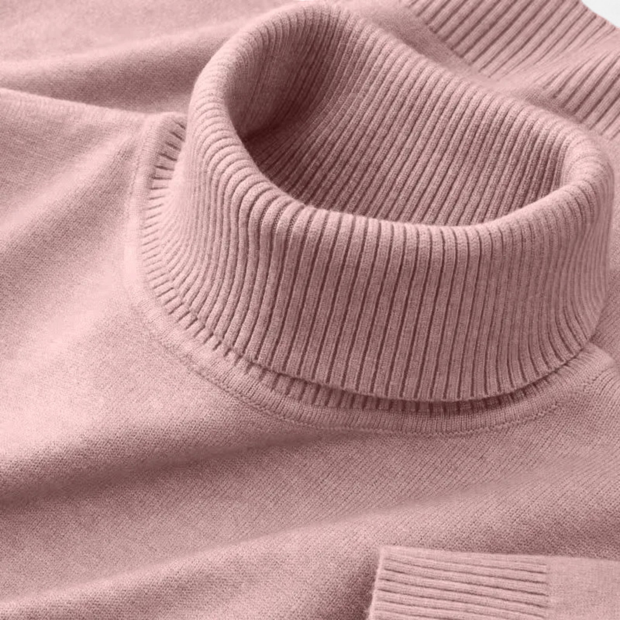 Volarno | Men’s Knitted Wool Turtleneck Sweater