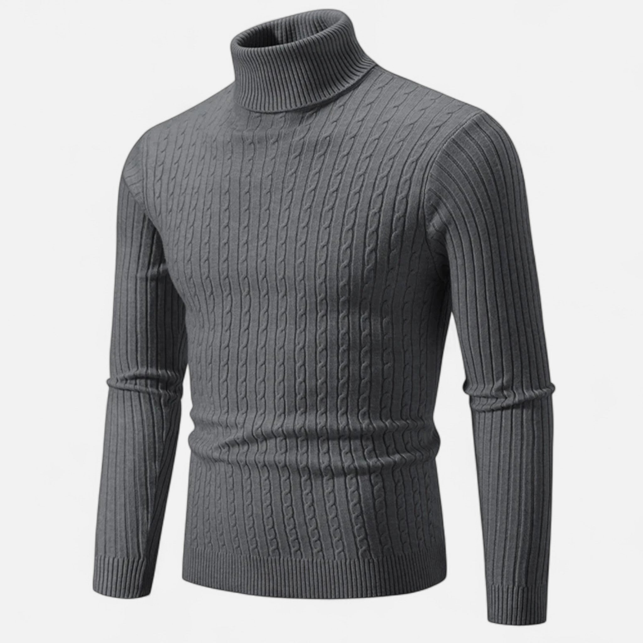 Volarno | Men’s Wool High-Neck Sweater