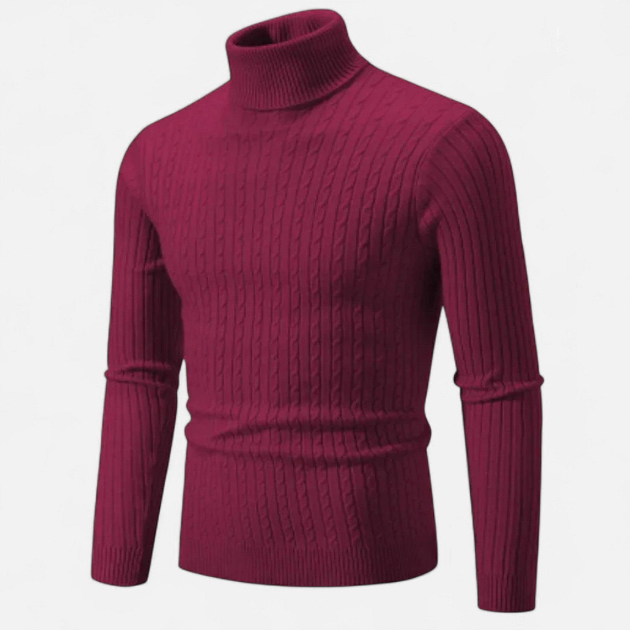 Volarno | Men’s Wool High-Neck Sweater