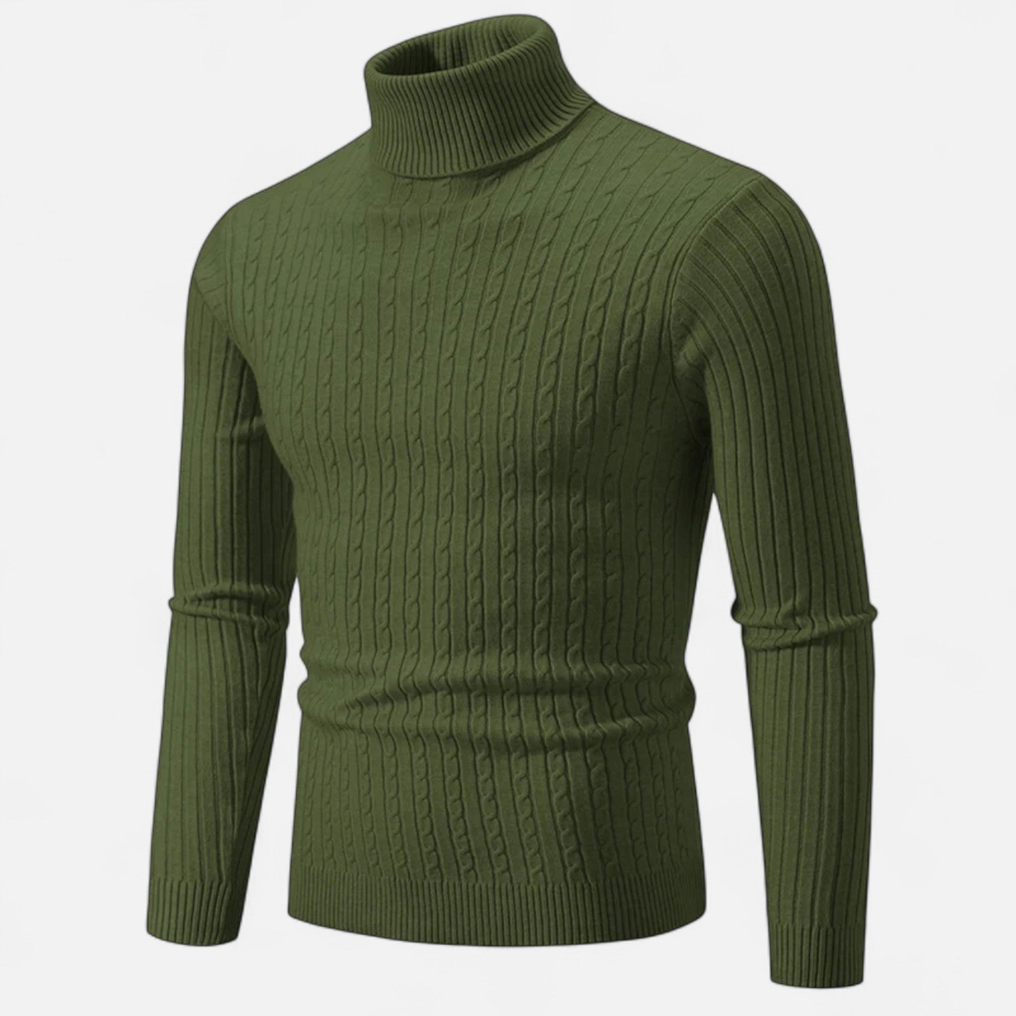 Volarno | Men’s Wool High-Neck Sweater