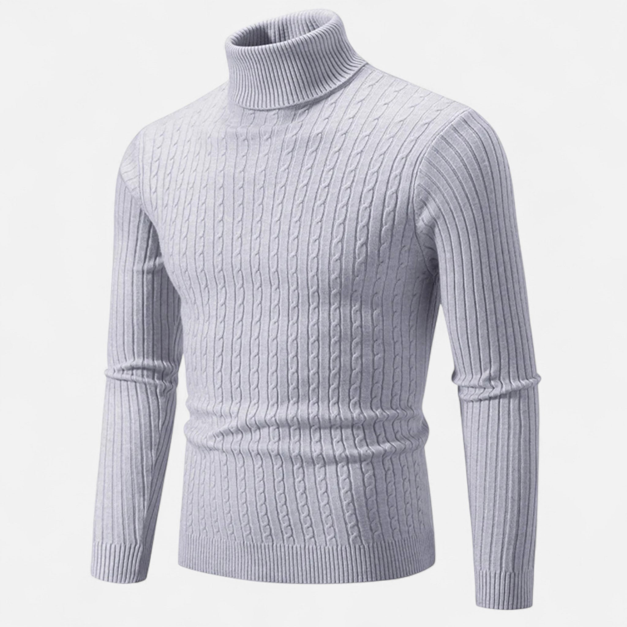 Volarno | Men’s Wool High-Neck Sweater