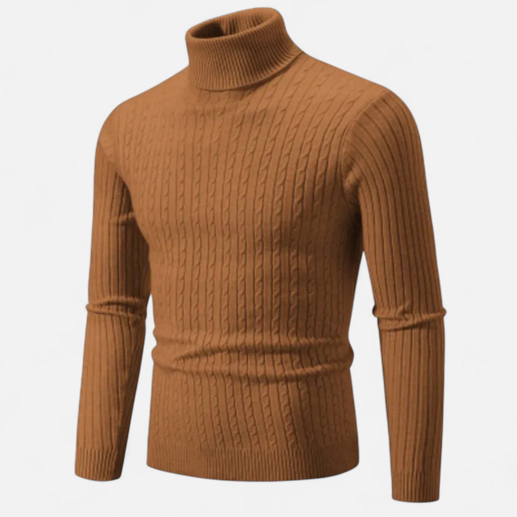 Volarno | Men’s Wool High-Neck Sweater