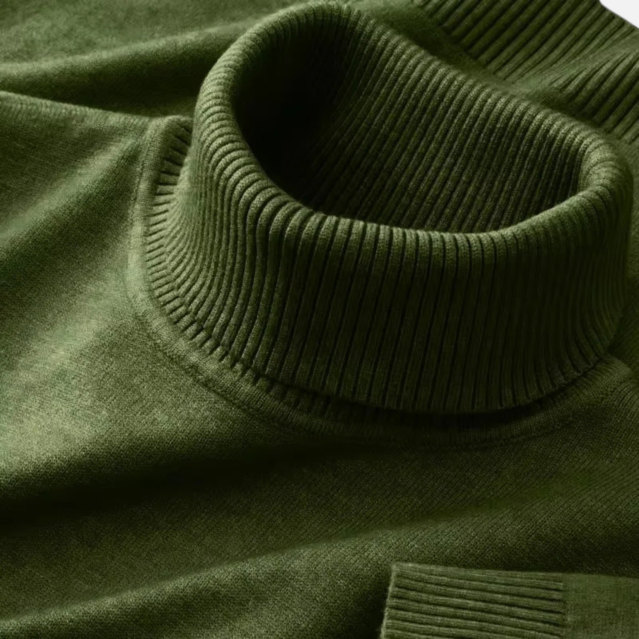 Volarno | Men’s Knitted Wool Turtleneck Sweater