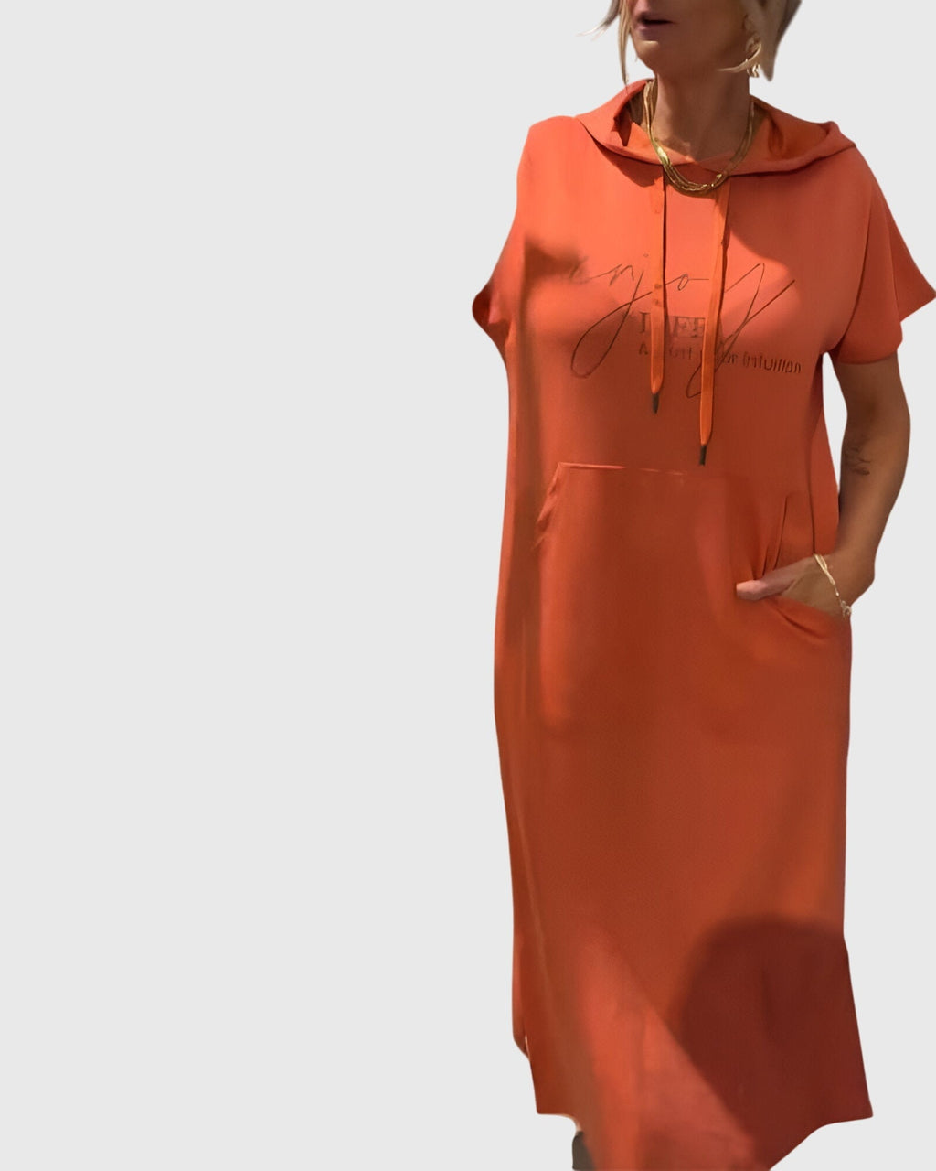 Volarno | Casual Hoodie Dress