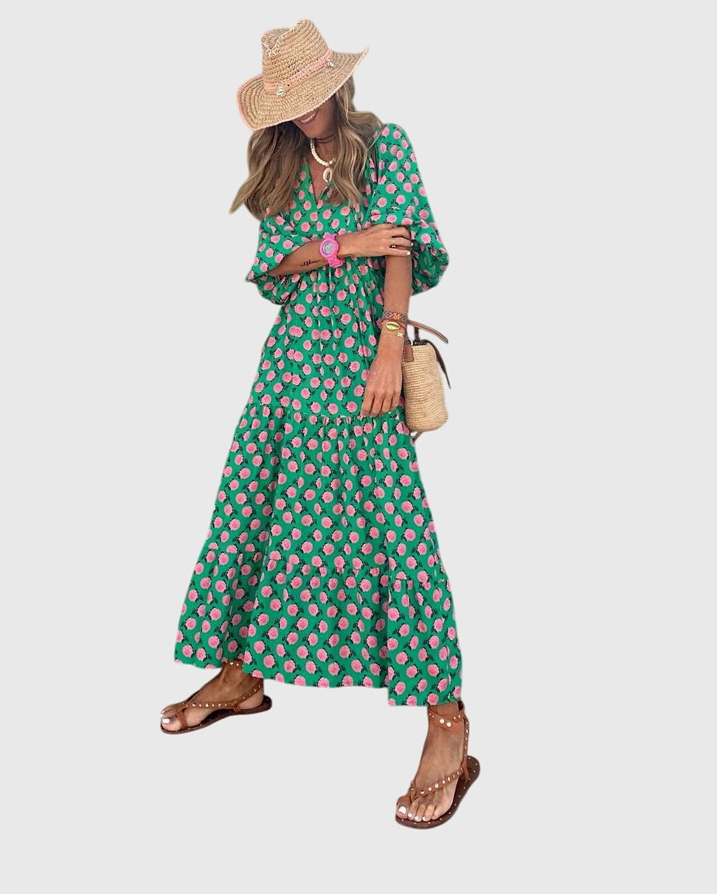 Volarno | Boho Maxi Dress