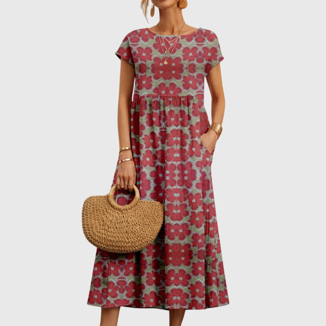 Volarno | Chic Floral Dress