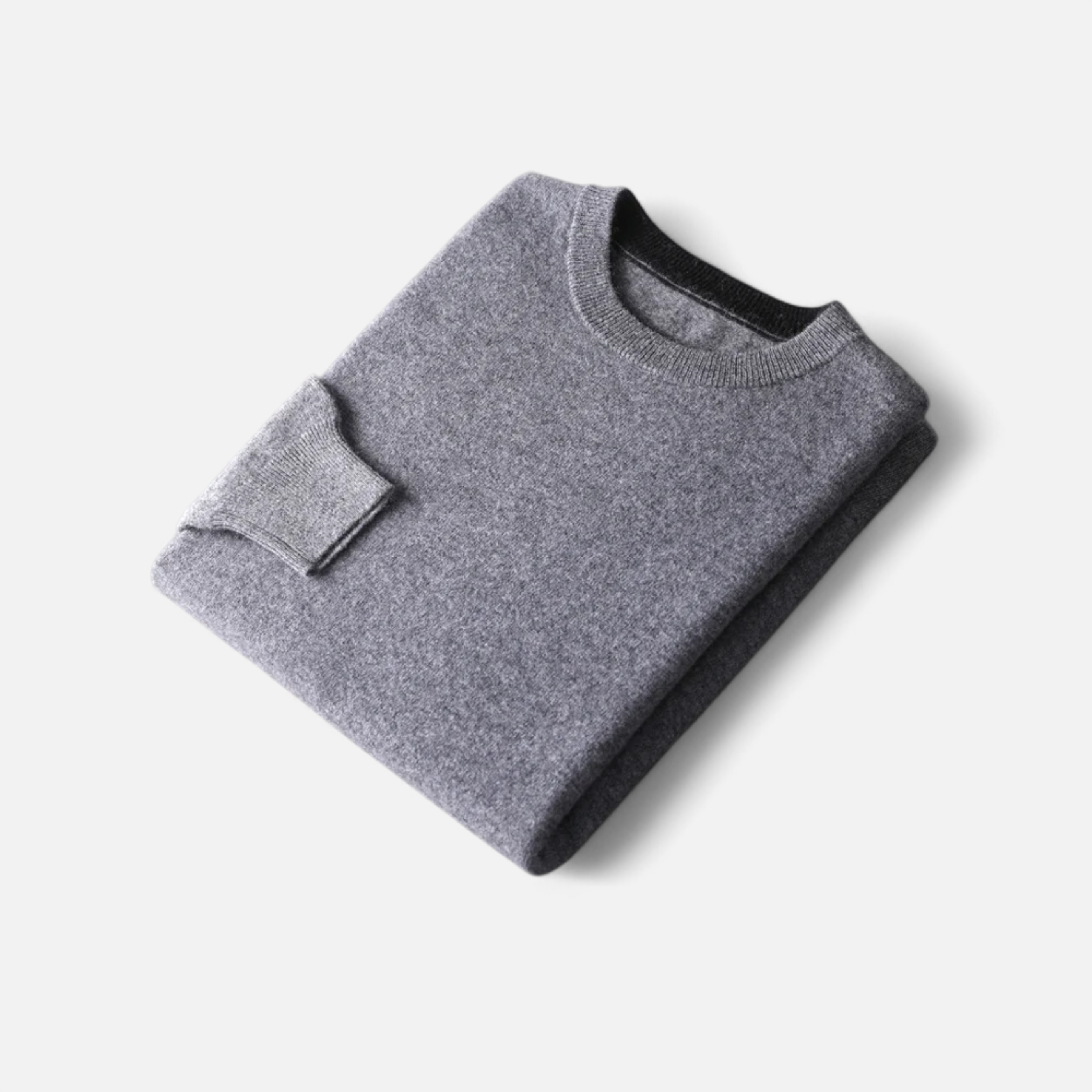 Volarno | Men’s Loose-Fit Cashmere Wool Jumper