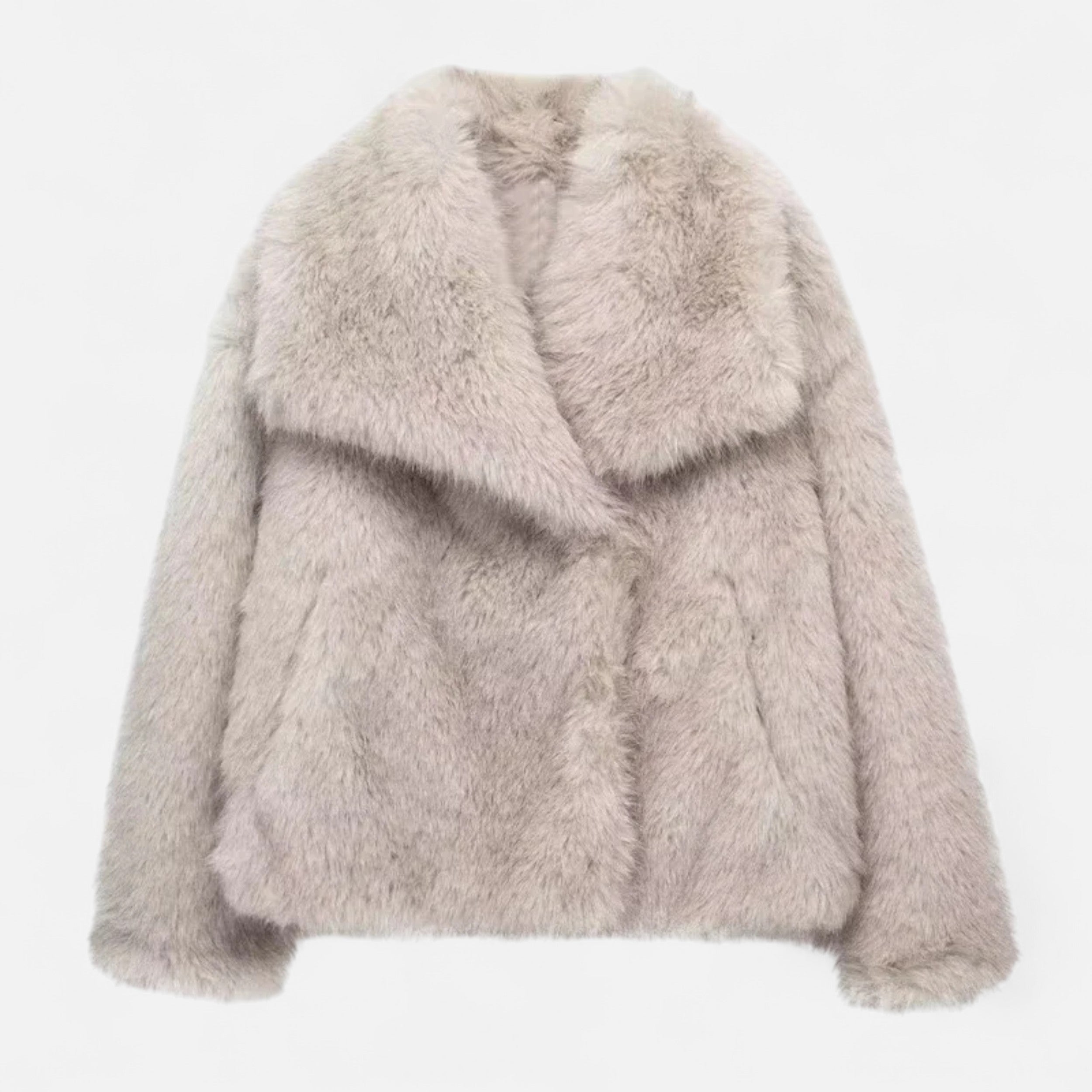 Volarno | Women’s Plush Faux Fur Winter Coat