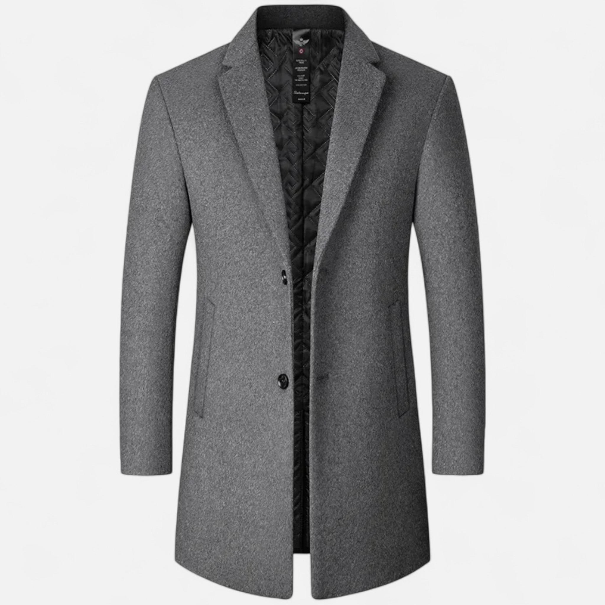Volarno | Men’s Classic Wool Overcoat