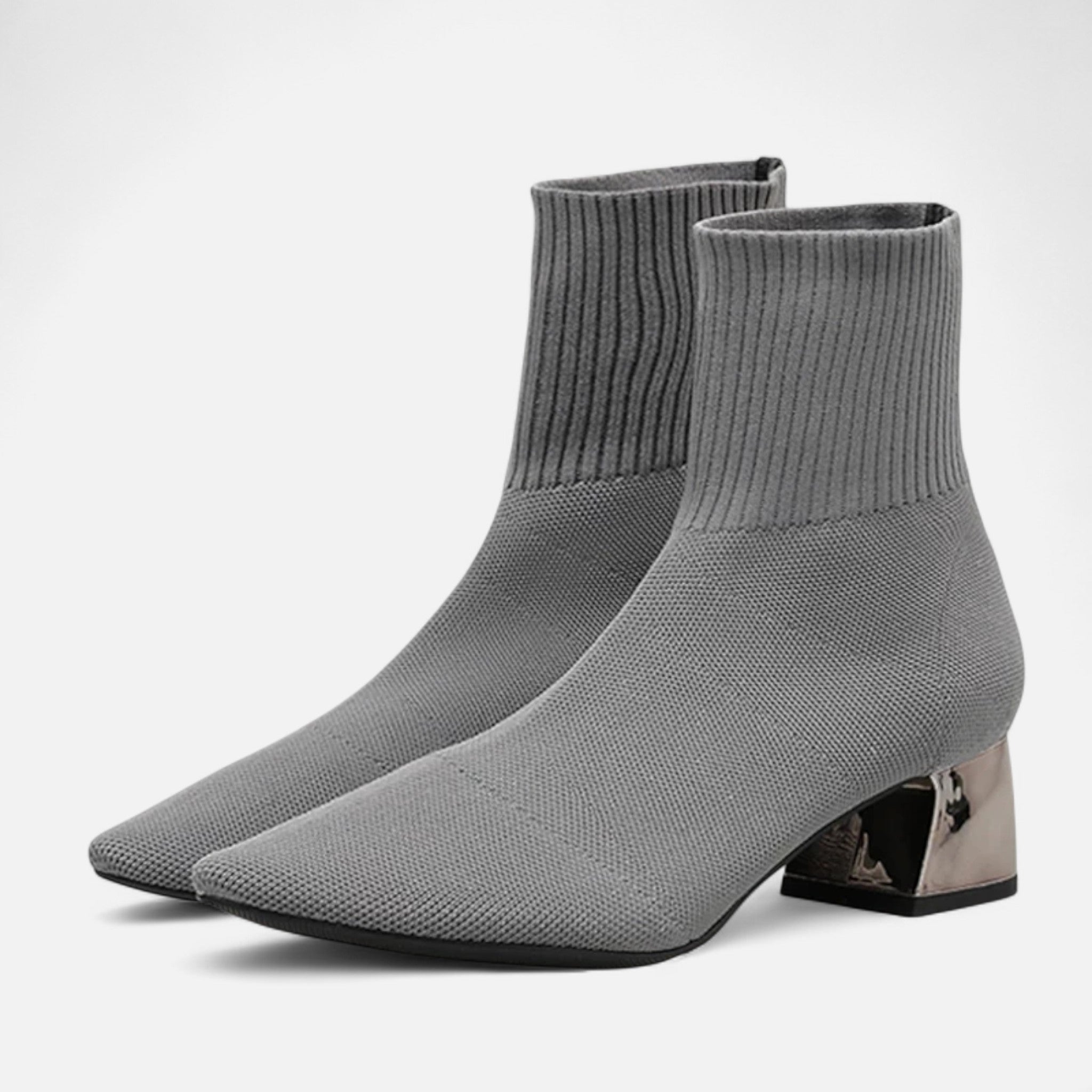 Volarno | Women’s Sock Boots – Sculpted Autumn Elegance