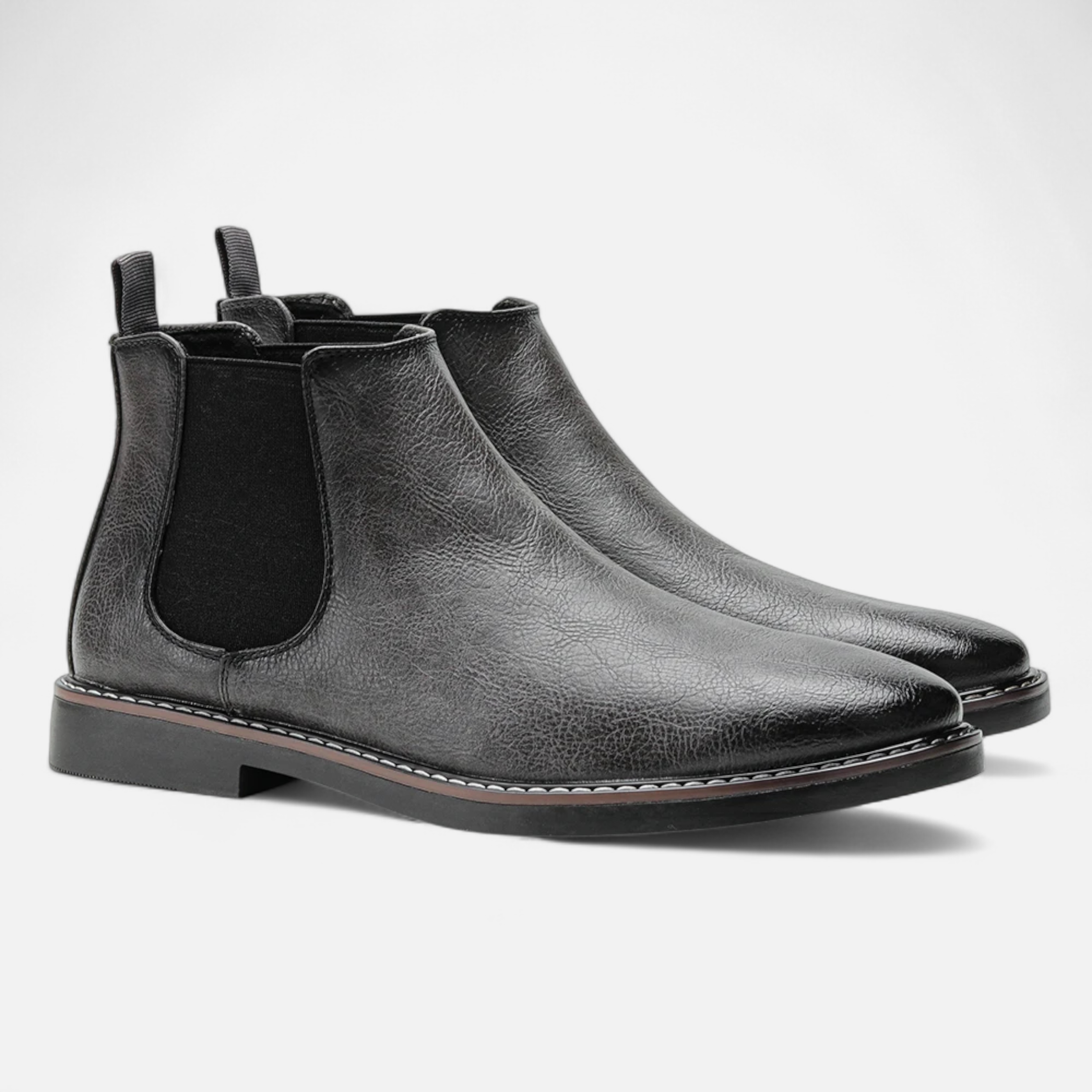 Volarno | Men’s Retro Leather Chelsea Boots