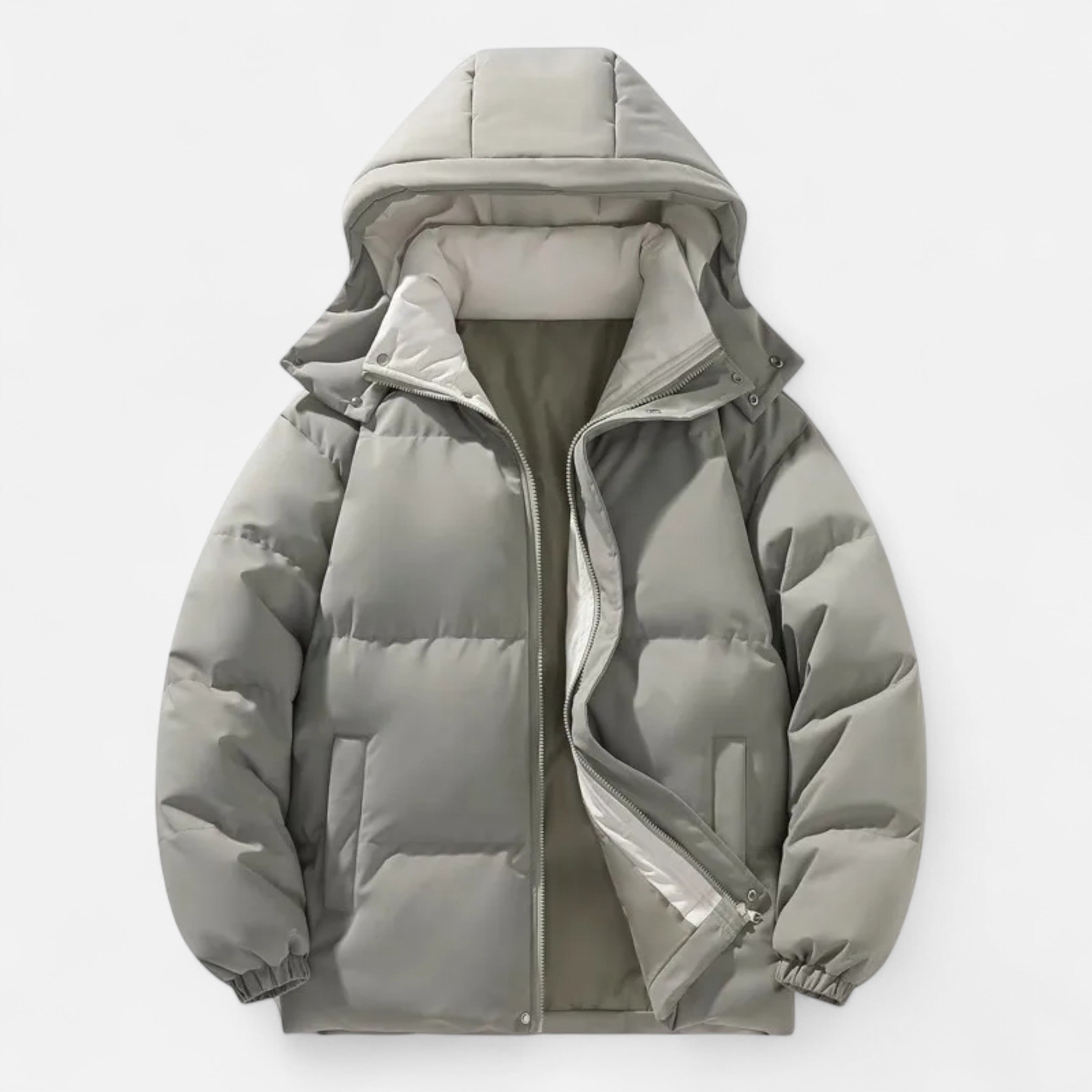 Volarno | Men’s Detachable-Hood Padded Jacket