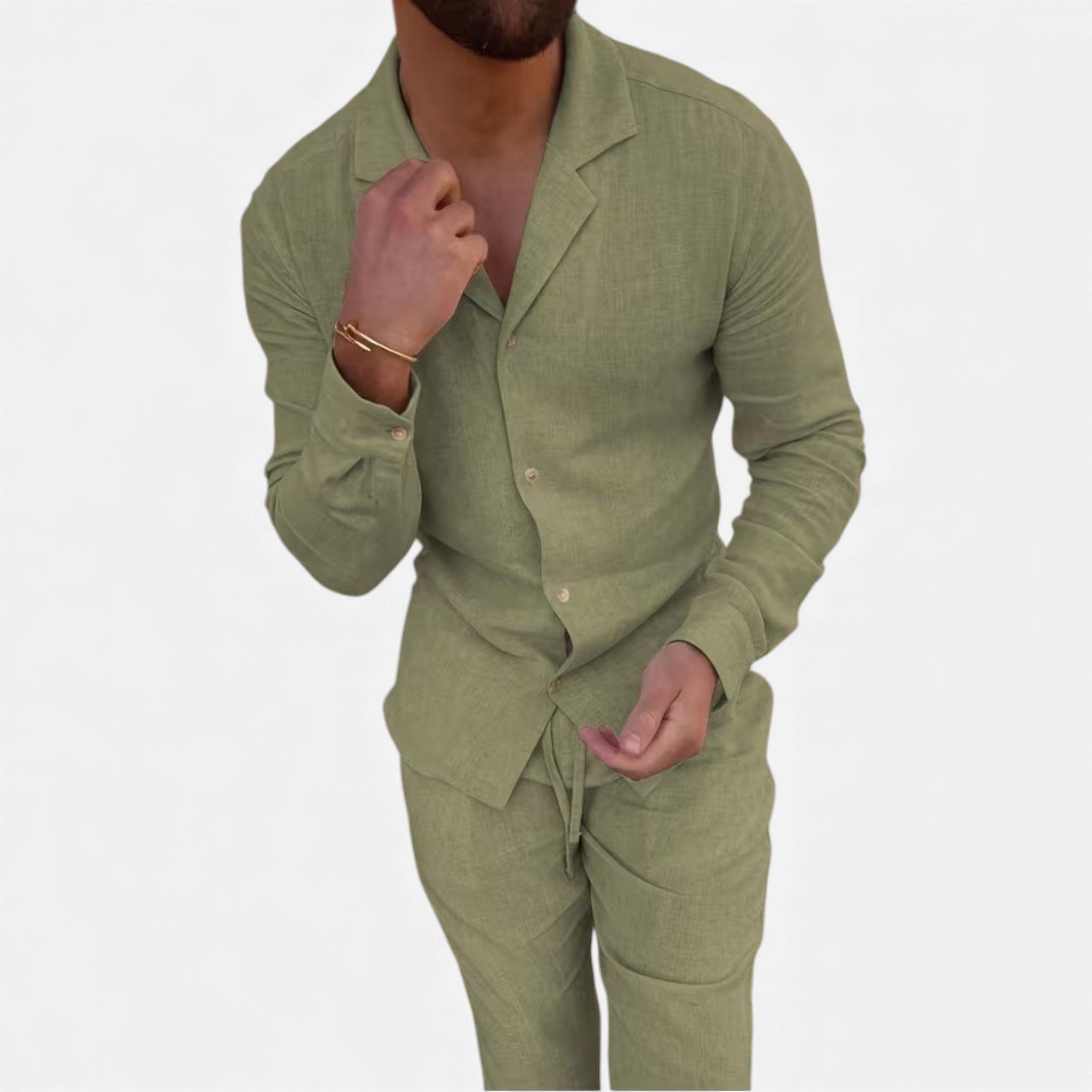 Volarno | Men’s Riviera Casual Lapel Suit