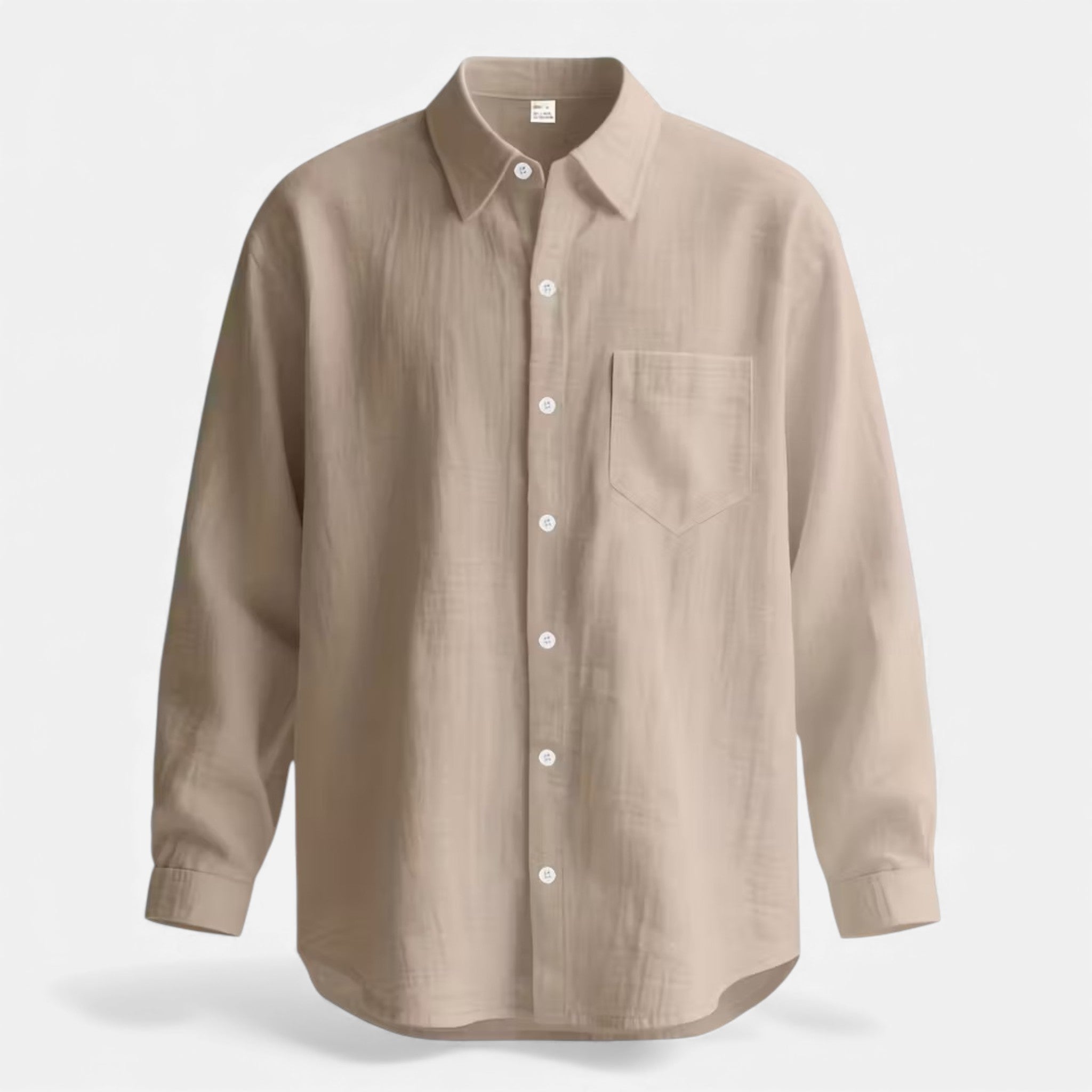 Volarno | Men’s Heritage Linen Button-Up Shirt