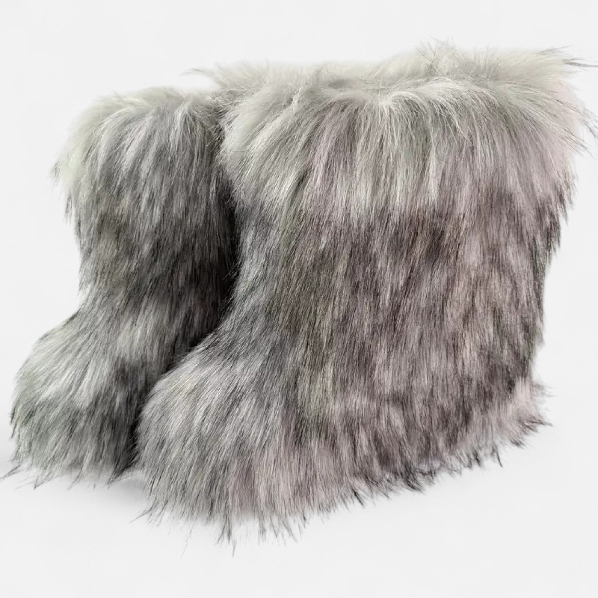 Volarno | Women’s Faux Fur Boots – Winter Luxe Comfort