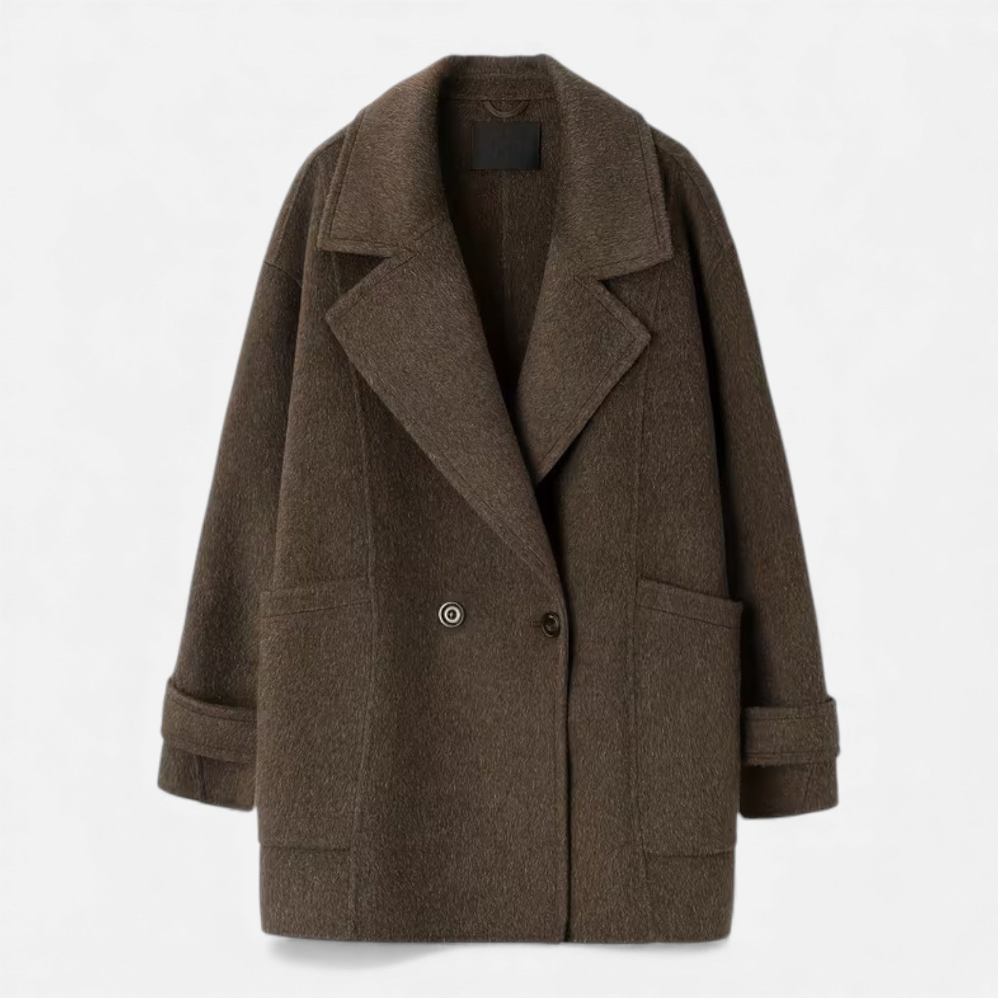 Volarno | Women’s Thick Alpaca-Blend Winter Coat