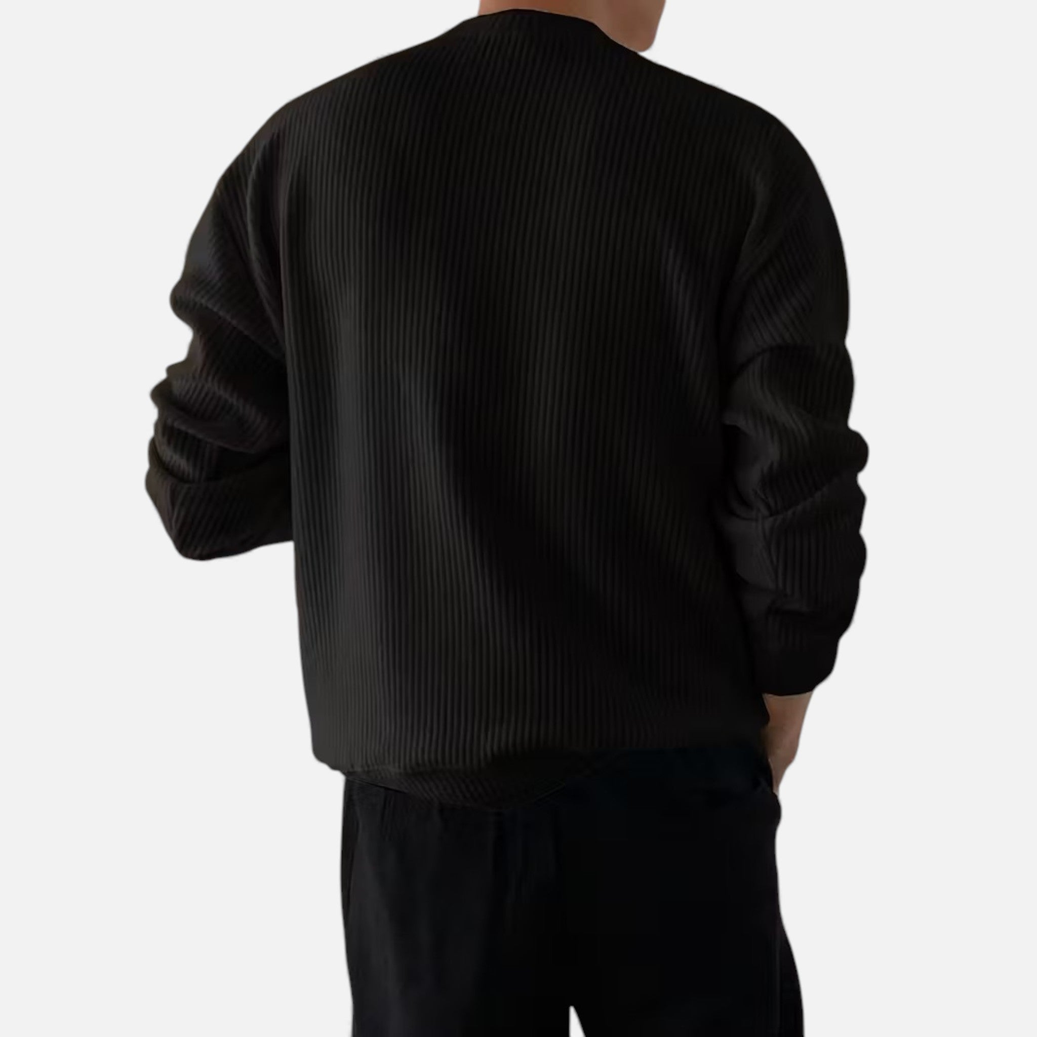 Volarno | Men’s Heritage Knit Crew Sweater