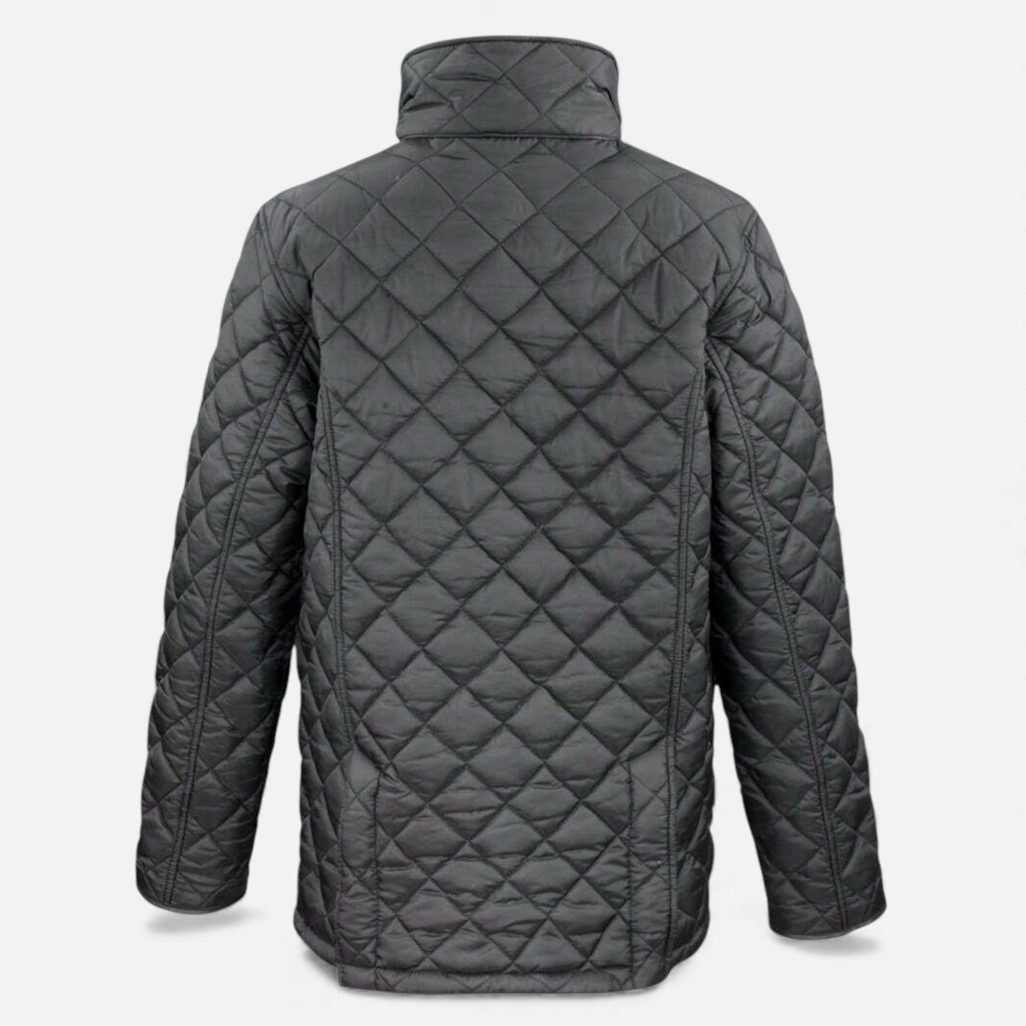 Volarno | Men’s Quilted Gold Fleece-Lined Jacket