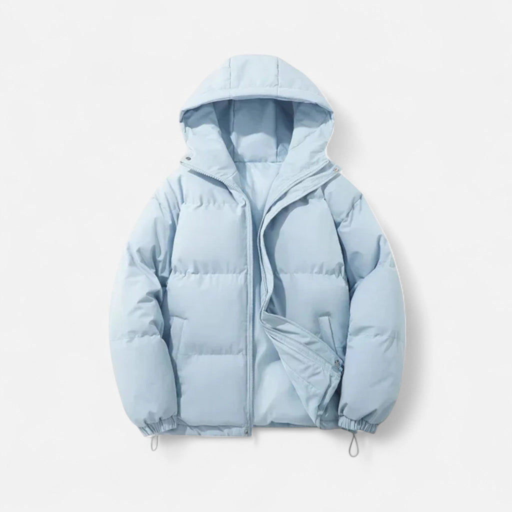 Volarno | Men’s Puffer Jacket – Hooded Cotton Winter Elegance