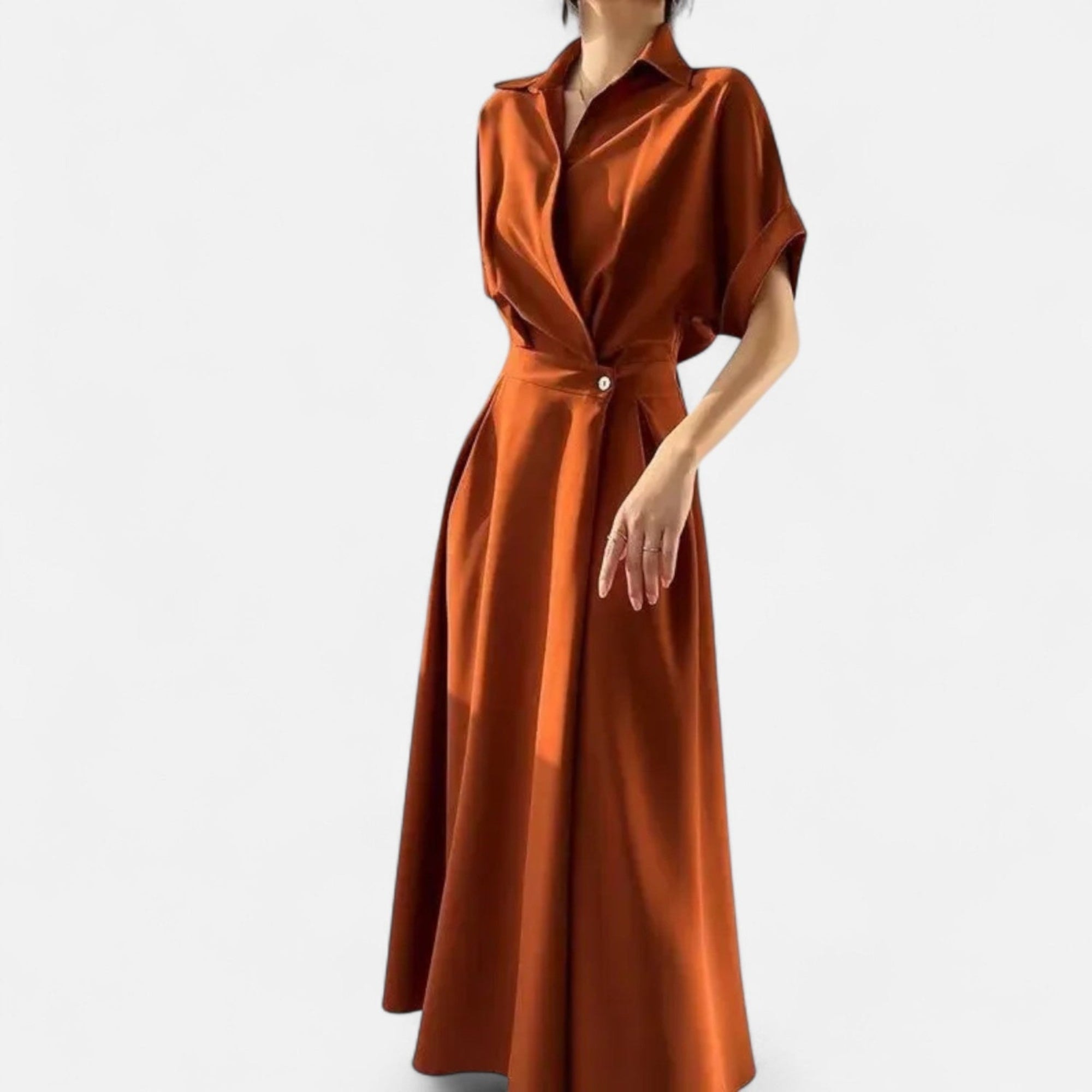 Volarno | Women’s Shirt-Dress in Cotton-Blend Riviera Heritage
