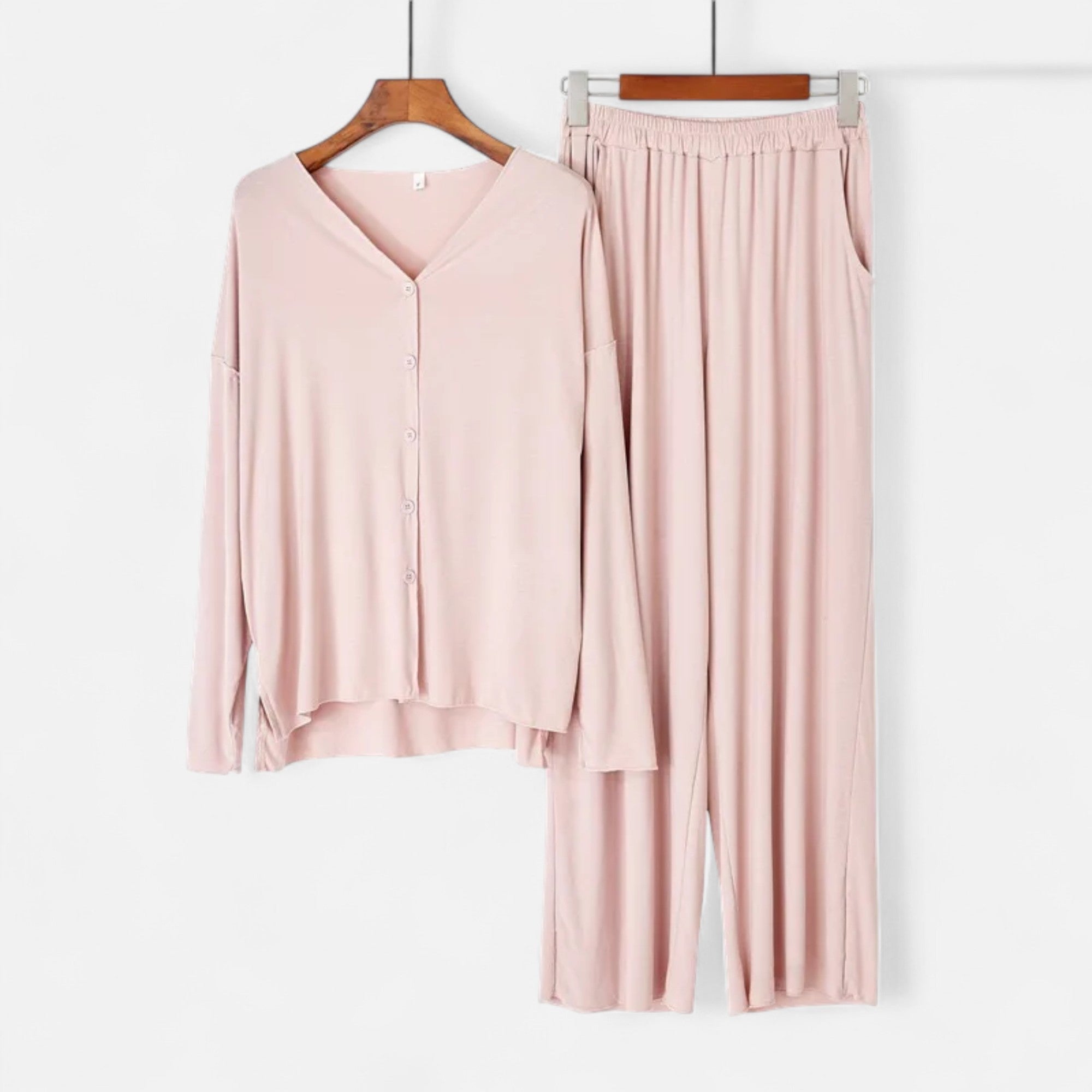 Volarno | Women’s Two-Piece Cashmere-Touch Loungewear Set