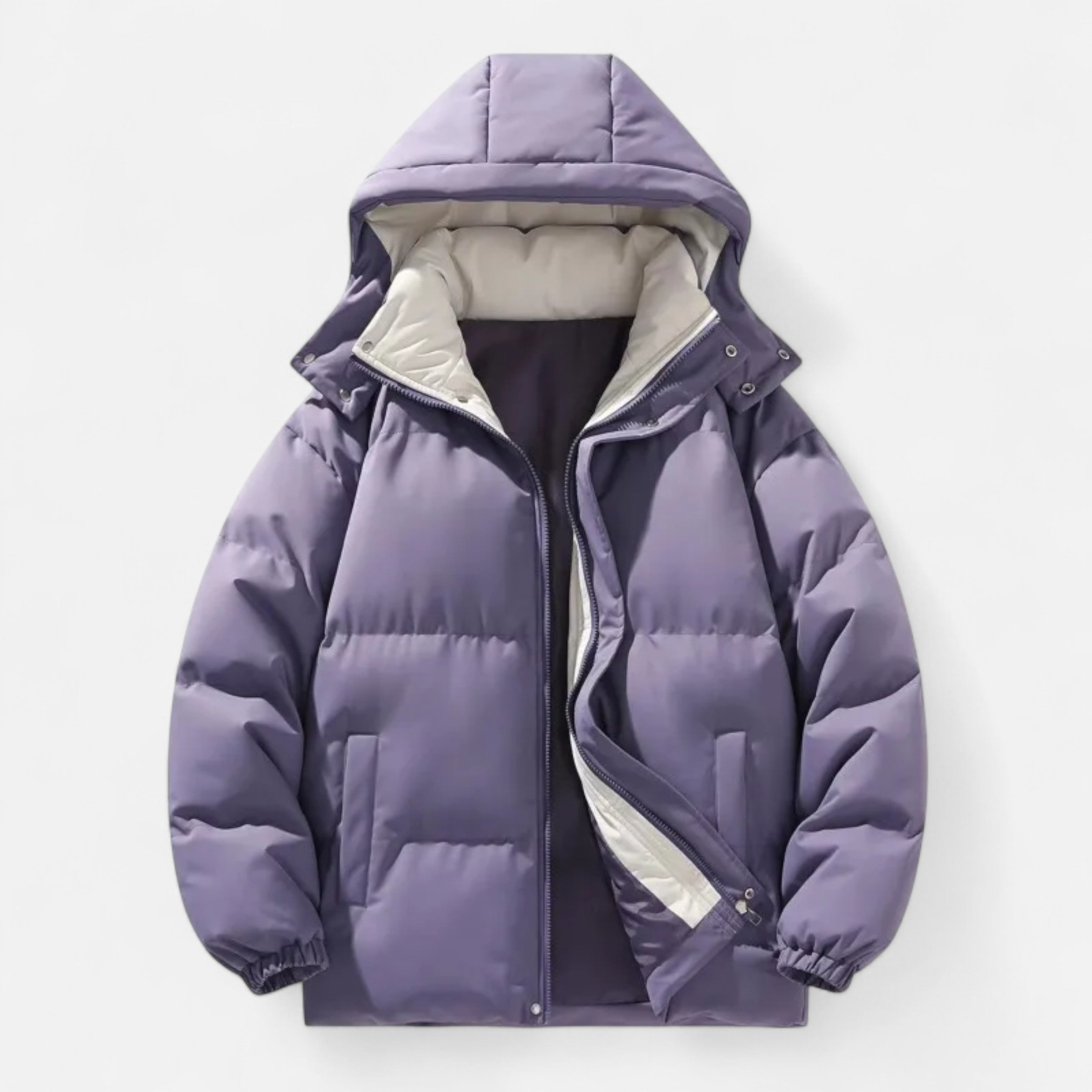 Volarno | Men’s Detachable-Hood Padded Jacket