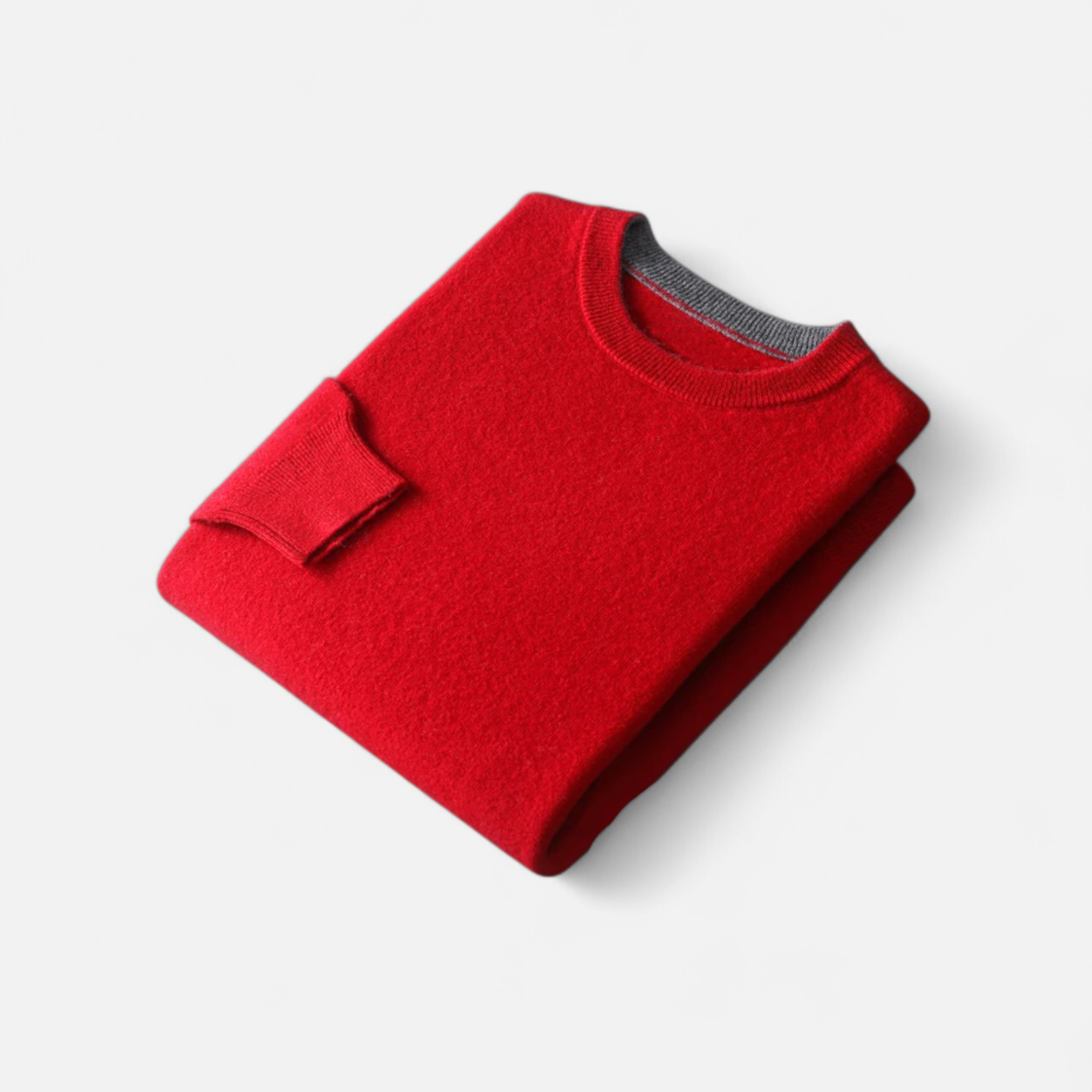 Volarno | Men’s Loose-Fit Cashmere Wool Jumper