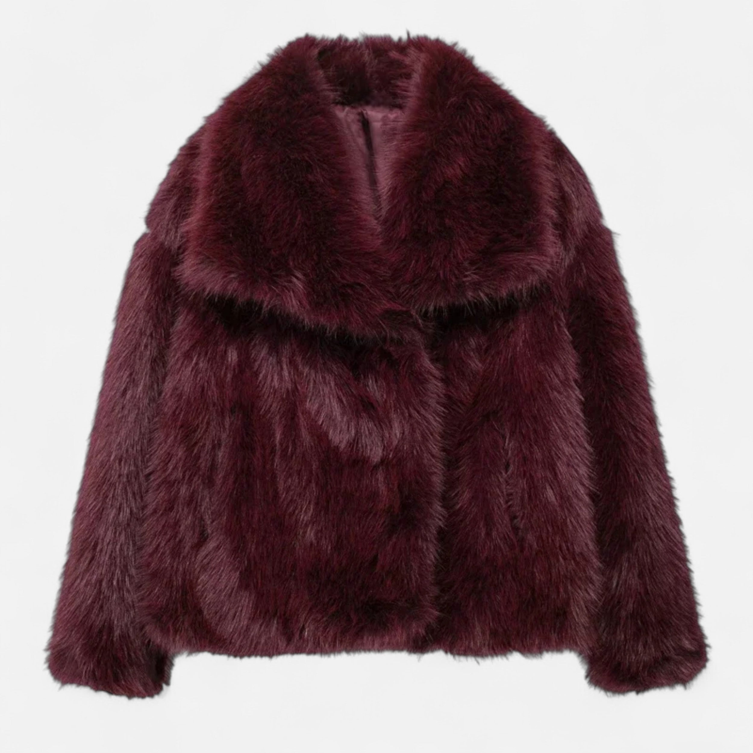 Volarno | Women’s Plush Faux Fur Winter Coat