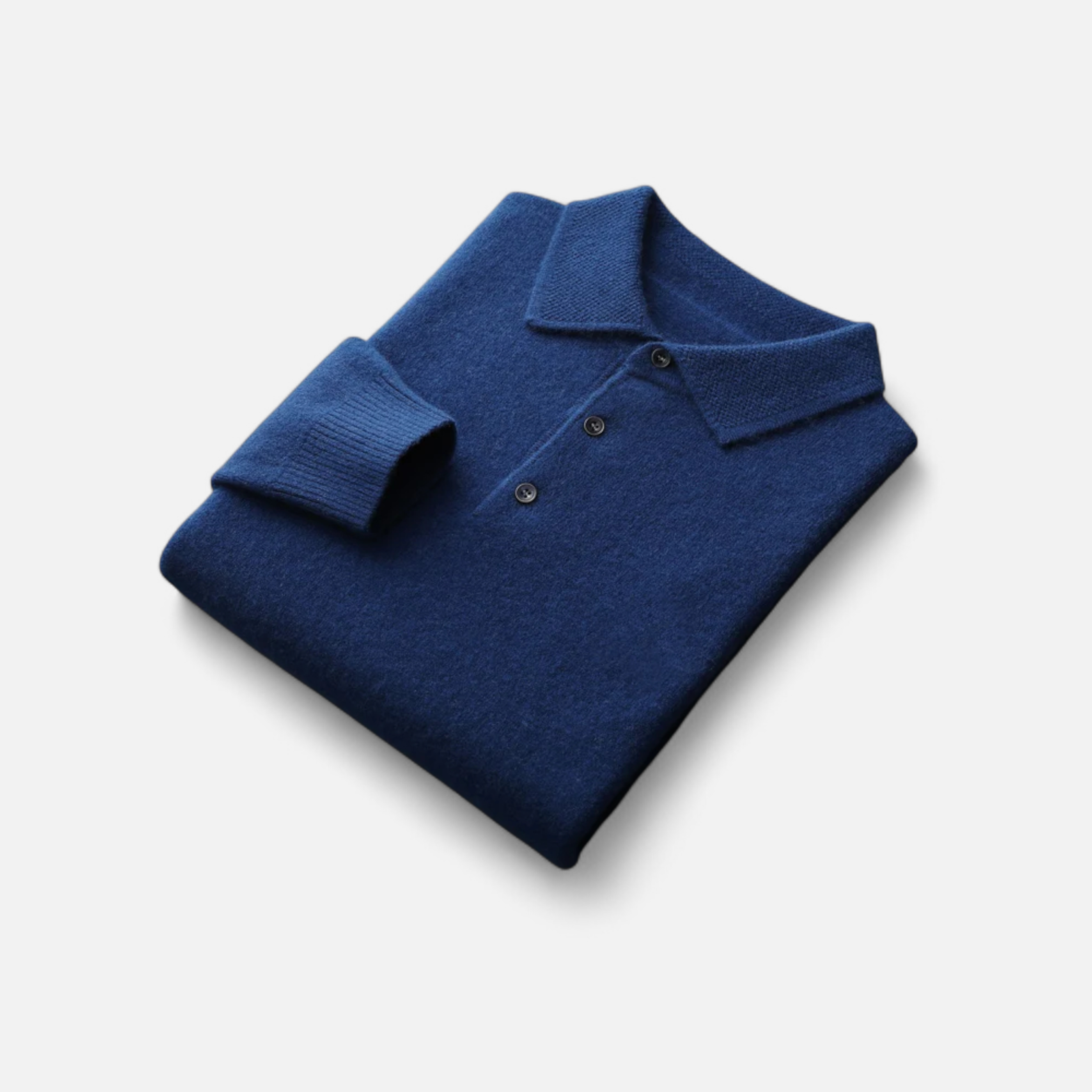 Volarno | Men’s Merino Wool Polo Sweater