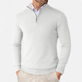 Volarno | Men’s Sweater – Slim-Fit Quarter-Zip Elegance