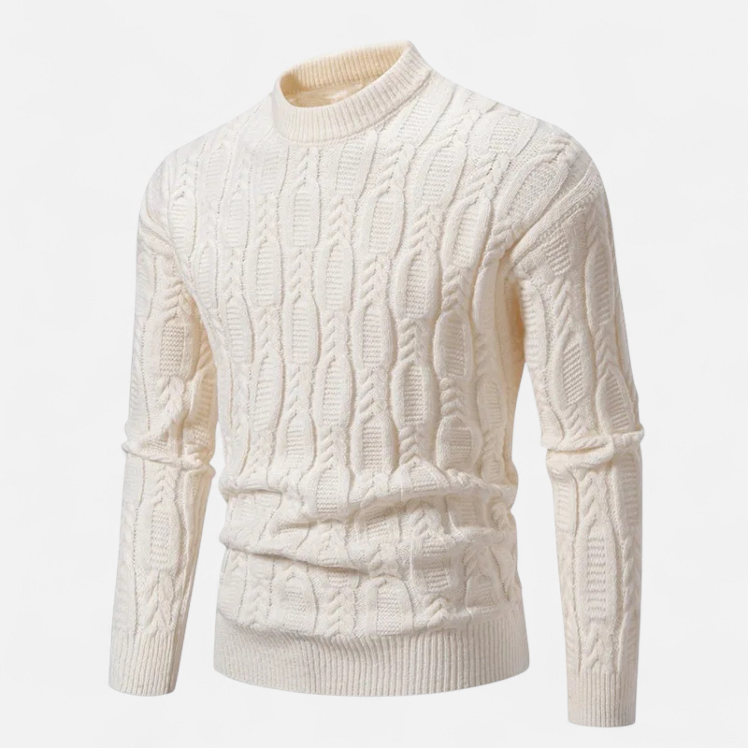 Volarno | Men’s Classic Crewneck Knit Sweater