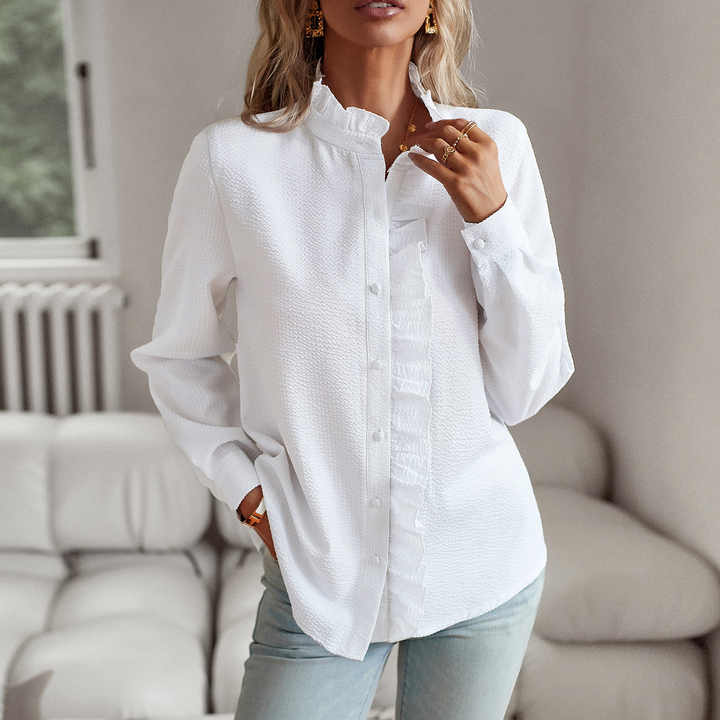Volarno | Elegant Polo Blouse